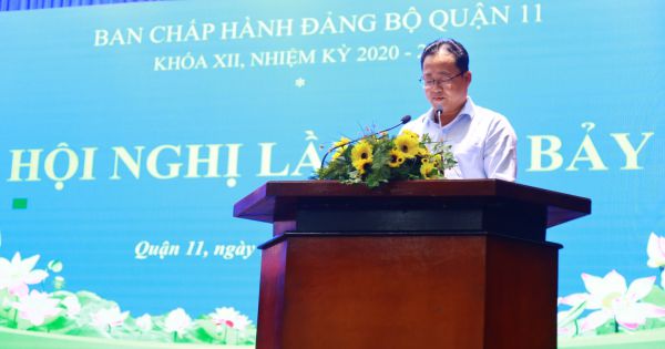 Hội nghị lần thứ bảy Ban chấp hành Đảng bộ Quận 11 khóa XII