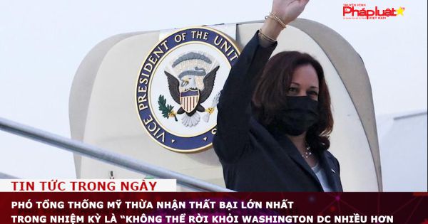 Phó Tổng thống Mỹ thừa nhận thất bại lớn nhất trong nhiệm kỳ là “không thể rời khỏi Washington DC nhiều hơn