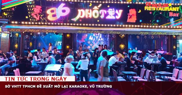 Sở VHTT TPHCM đề xuất mở lại karaoke, vũ trường