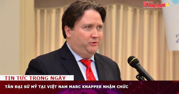 Tân Đại sứ Mỹ tại Việt Nam Marc Knapper nhậm chức