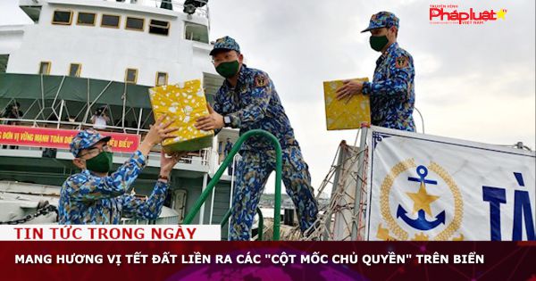 Mang hương vị Tết đất liền ra các 