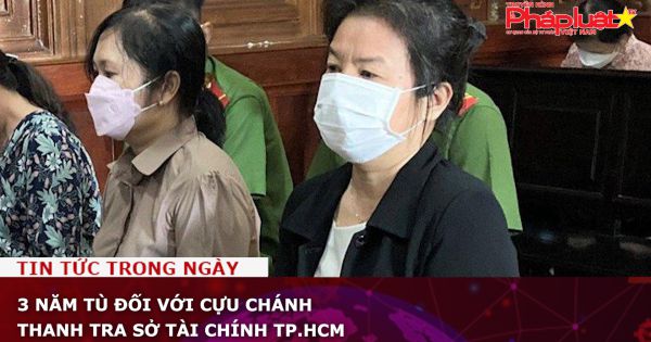 3 năm tù đối với cựu chánh thanh tra Sở Tài chính TP.HCM