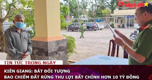 Kiên Giang: Bắt đối tượng bao chiếm đất rừng thu lợi bất chính hơn 10 tỷ đồng