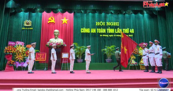 An Giang: Công bố quyết định bổ nhiệm Phó Giám đốc Công an tỉnh An Giang