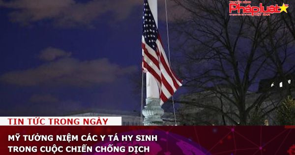 Mỹ tưởng niệm các y tá hy sinh trong cuộc chiến chống dịch