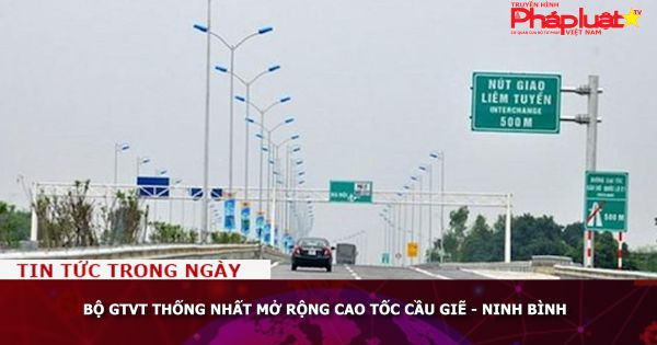 Bộ GTVT thống nhất mở rộng cao tốc Cầu Giẽ - Ninh Bình