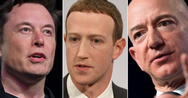 Tài sản của 10 người giàu nhất thế giới tăng lên 1.500 tỷ USD