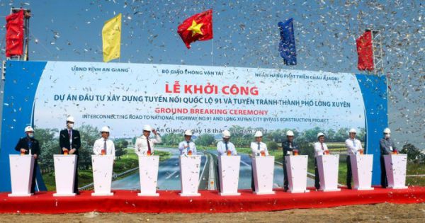 An Giang: Khởi công xây dựng tuyến tránh TP Long Xuyên hơn 2.100 tỉ đồng