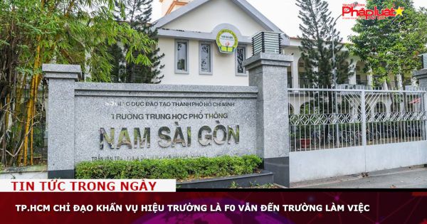 TP.HCM chỉ đạo khẩn vụ hiệu trưởng là F0 vẫn đến trường làm việc