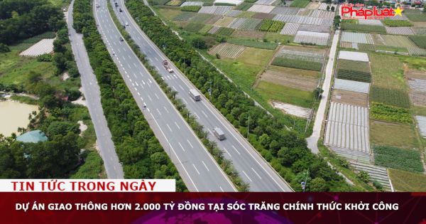 Dự án giao thông hơn 2.000 tỷ đồng tại Sóc Trăng chính thức khởi công