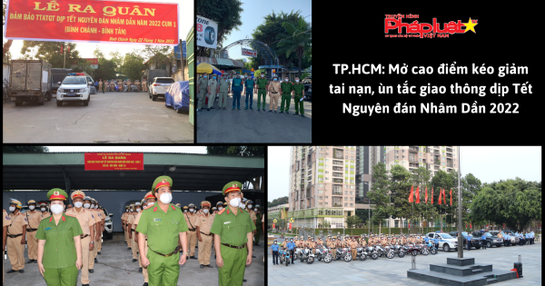 Mở cao điểm kéo giảm tai nạn, ùn tắc giao thông dịp Tết Nguyên đán Nhâm Dần 2022