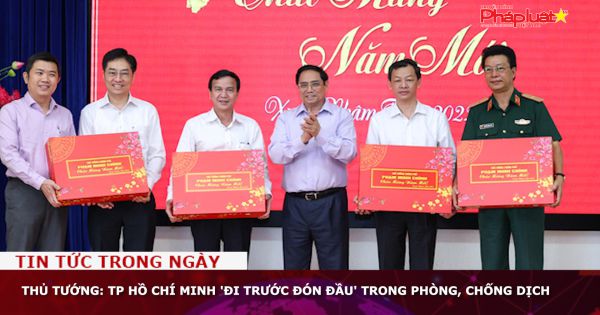Thủ tướng: TP Hồ Chí Minh 'đi trước đón đầu' trong phòng, chống dịch