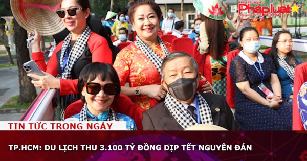 TP.HCM: Du lịch thu 3.100 tỷ đồng dịp Tết Nguyên đán