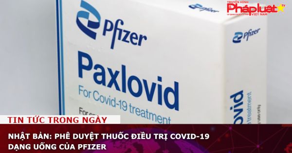 Nhật Bản: Phê duyệt thuốc điều trị Covid-19 dạng uống của Pfizer