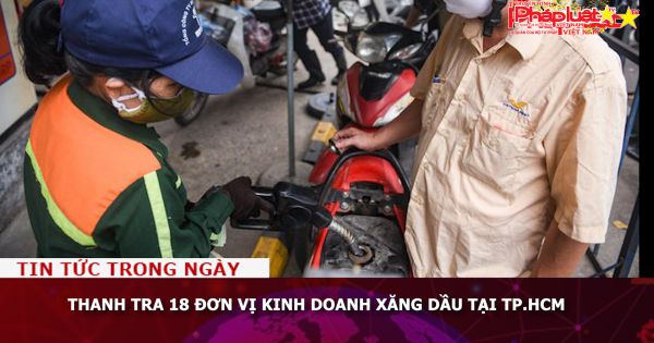 Thanh tra 18 đơn vị kinh doanh xăng dầu tại TP.HCM
