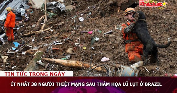 Ít nhất 38 người thiệt mạng sau thảm họa lũ lụt ở Brazil