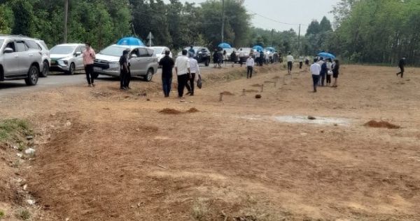 Phạt 100 triệu công ty bất động sản dàn cảnh 4 phút, bán 10 lô đất