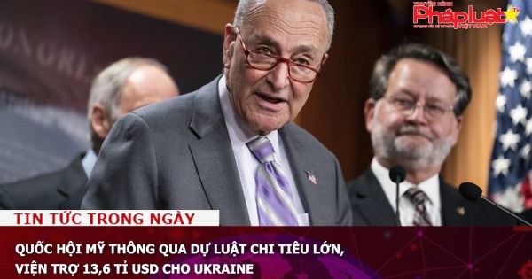 Quốc hội Mỹ thông qua dự luật chi tiêu lớn, viện trợ 13,6 tỉ USD cho Ukraine