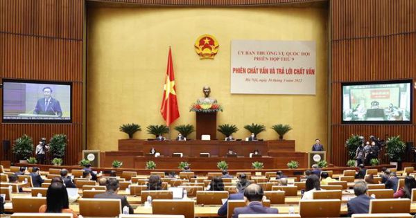 Chủ tịch Quốc hội Vương Đình Huệ: Phiên chất vấn là tiền đề để cử tri có niềm tin vào hoạt động giám sát