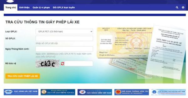 Bộ Giao thông Vận tải đề nghị xử lý các trang giả mạo tra cứu giấy phép lái xe