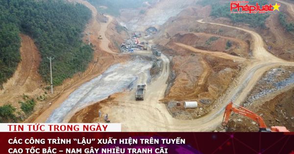 Các công trình “lậu” xuất hiện trên tuyến cao tốc Bắc – Nam gây nhiều tranh cãi