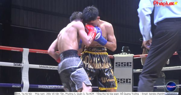 Võ sĩ Việt giành chiến thắng nghẹt thở trong trận tranh đai WBA Châu Á