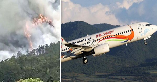 Trung Quốc: Rơi máy bay Boeing 737 chở theo 123 hành khách và 9 thành viên phi hành đoàn