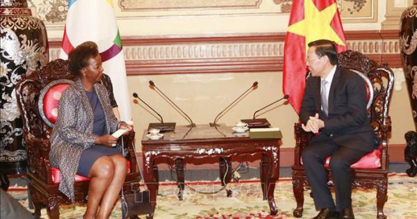 Chủ tịch UBND TPHCM tiếp Tổng Thư ký Tổ chức Quốc tế Pháp ngữ