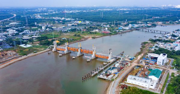 Dự án ngăn triều cường có tổng mức đầu tư 10.000 tỷ đồng tại TP.HCM sẽ hoàn thành trong năm 2022