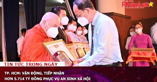 TP. HCM: Vận động, tiếp nhận hơn 5.714 tỷ đồng phục vụ an sinh xã hội