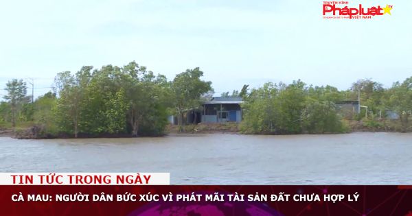 Cà Mau: Người dân bức xúc vì phát mãi tài sản đất chưa hợp lý