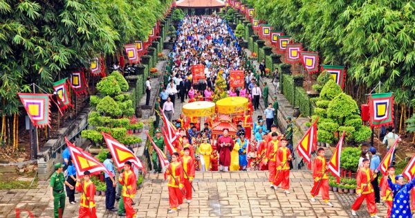 Lễ hội Giỗ Tổ Hùng Vương chính thức được khai mạc tại TP.HCM