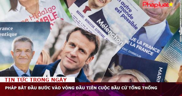 Pháp bắt đầu bước vào vòng đầu tiên cuộc bầu cử tổng thống