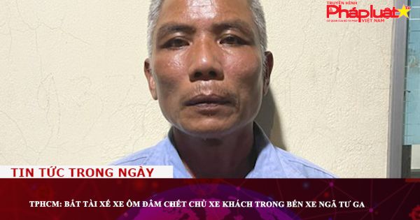 TPHCM: Bắt tài xế xe ôm đâm chết chủ xe khách trong Bến xe Ngã tư Ga