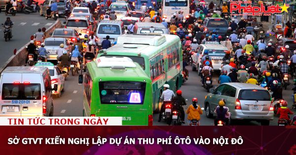 Sở GTVT kiến nghị lập dự án thu phí ôtô vào nội đô