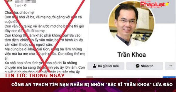 Công an TPHCM tìm nạn nhân bị nhóm 