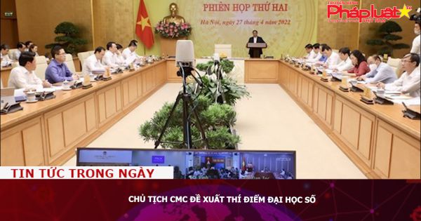 Chủ tịch CMC đề xuất thí điểm đại học số