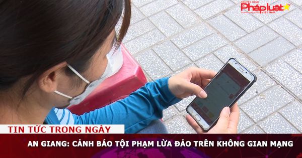 An Giang: Cảnh báo tội phạm lừa đảo trên không gian mạng