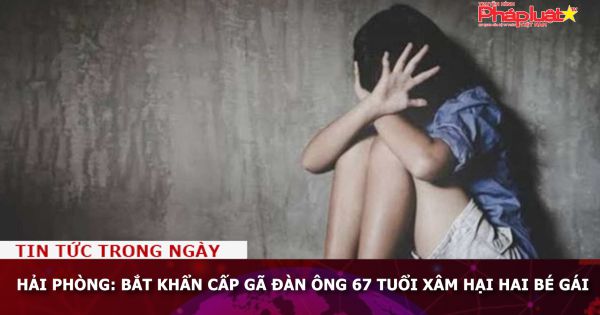 Hải Phòng: Bắt khẩn cấp gã đàn ông 67 tuổi xâm hại hai bé gái