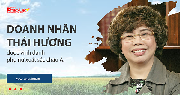 Doanh nhân Thái Hương được vinh danh phụ nữ xuất sắc châu Á.