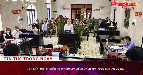 Điện Biên: Mở lại phiên phúc thẩm xét xử vụ mẹ nữ sinh giao gà buôn ma túy