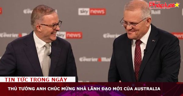 Thủ tướng Anh chúc mừng nhà lãnh đạo mới của Australia