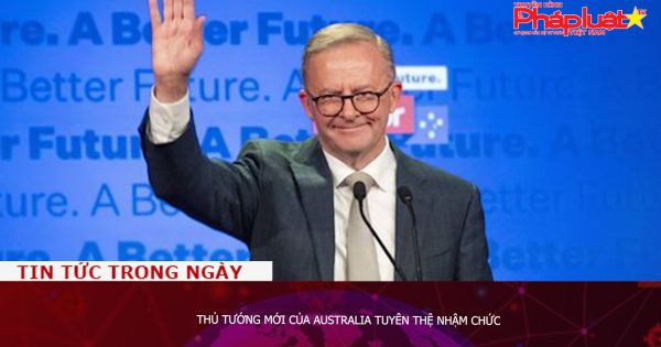 Thủ tướng mới của Australia tuyên thệ nhậm chức