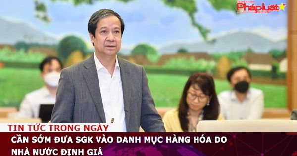 Cần sớm đưa SGK vào danh mục hàng hóa do Nhà nước định giá