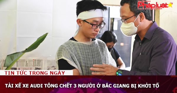 Tài xế xe Audi tông chết 3 người ở Bắc Giang bị khởi tố