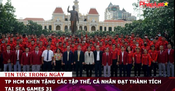 TP HCM khen tặng các tập thể, cá nhân đạt thành tích tại SEA Games 31