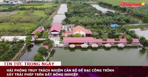 Hải Phòng truy trách nhiệm cán bộ để đại công trình xây trái phép trên đất nông nghiệp