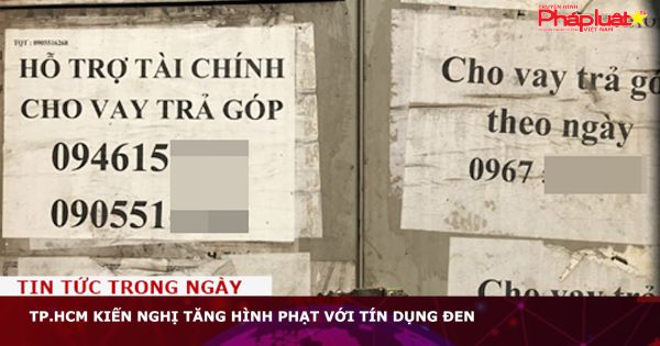 TP.HCM kiến nghị tăng hình phạt với tín dụng đen