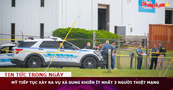 Mỹ tiếp tục xảy ra vụ xả súng khiến ít nhất 3 người thiệt mạng
