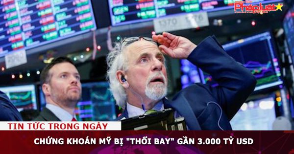 Chứng khoán Mỹ bị 